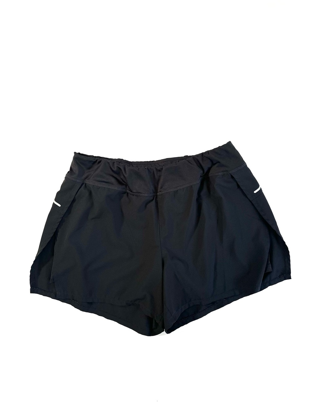 Avia Black Women's Running Shorts with Reflective Trim